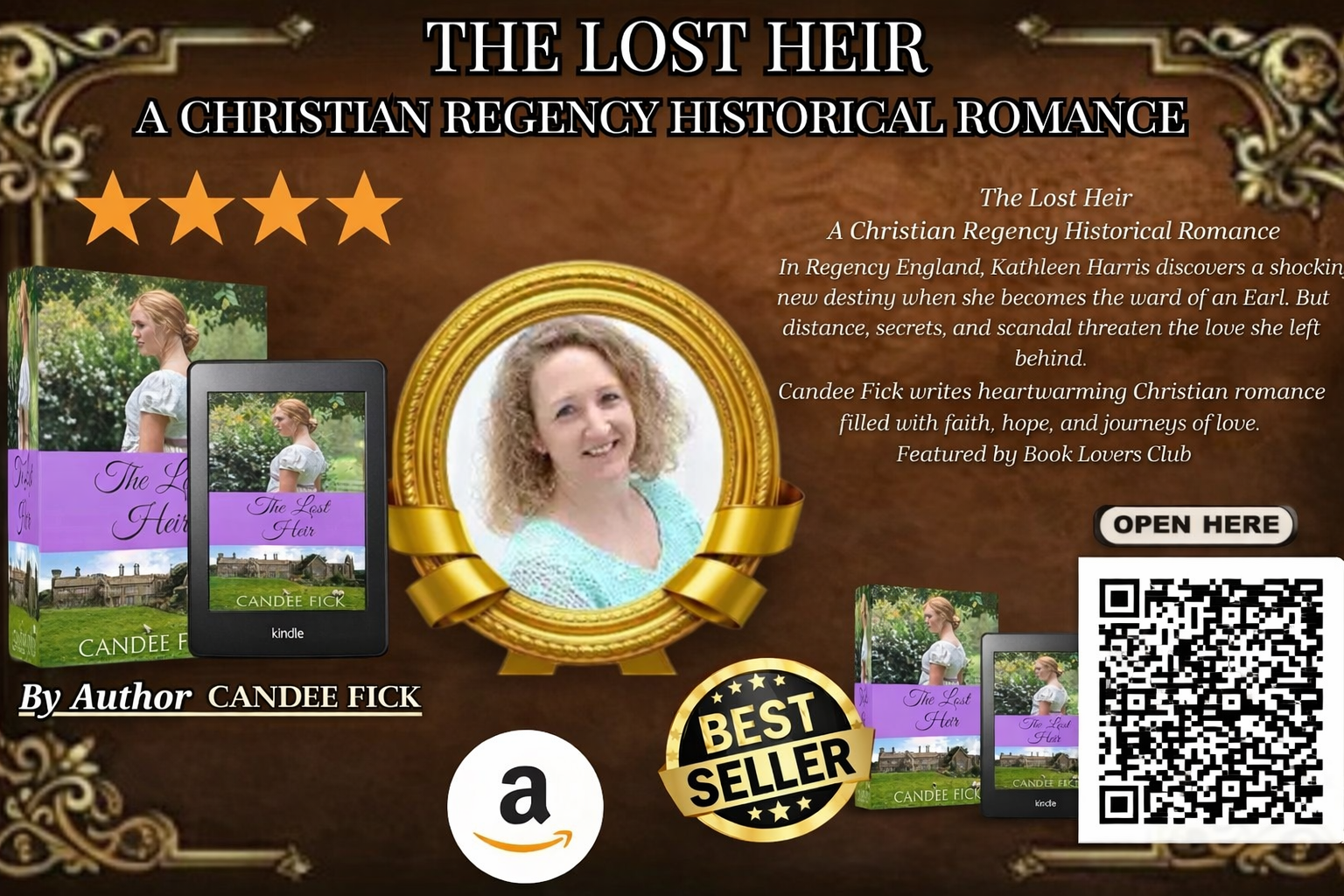 The Lost Heir — A Christian Regency Historical Romance by Candee Fick